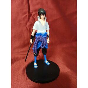 Sasuke Uchiha Action Figure 7" Collectible With Stand J02 B